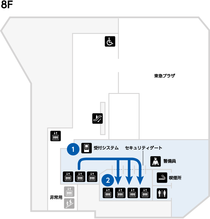 渋谷フクラス8F